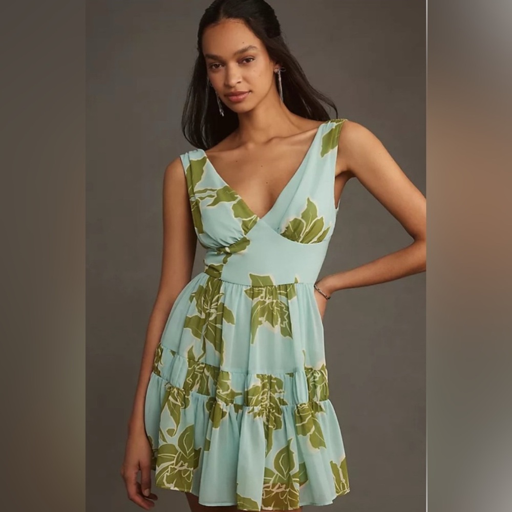 Anthropologie Hutch Mella Mini Dress Size2 NWT - Picture 9 of 12
